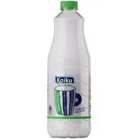 Leche botella semidesnatada KAIKU, botella 1,5 litros