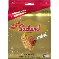 Minis turrón de chocolate SUCHARD, bolsa 260 g