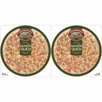 Pizza de jamón-queso CASA TARRADELLAS, pack 2x220 g