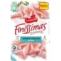Jamón cocido CAMPOFRÍO Finissimas, bandeja 115 g