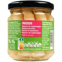 Yema de espárrago grueso EROSKI, frasco 110 g
