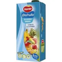 Néctar 10 frutas sin azúcar 10 vitaminas DISFRUTA, brik 2 litros