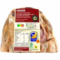 Jamón curado D.O.P. Teruel EROSKI, al corte, compra mínima 100 g