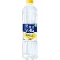 Agua con limón FONT VELLA, botella 1,15 litros
