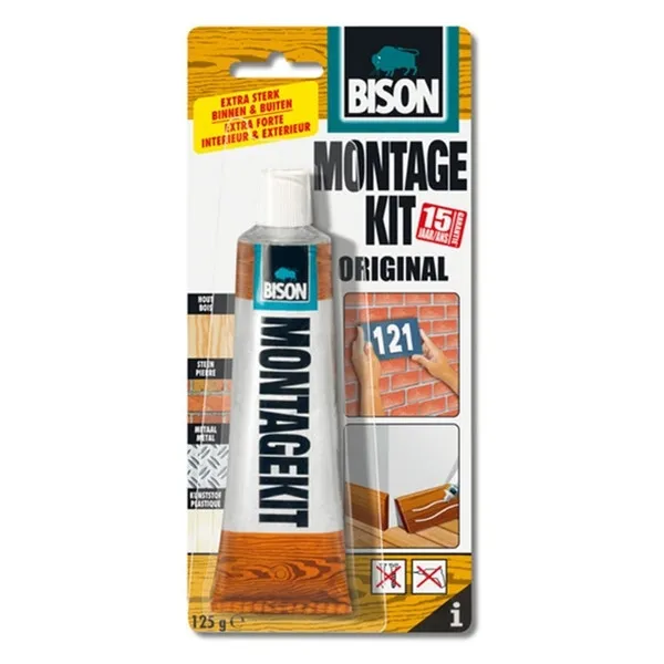 Bison kit de montaje ahesivo (125 g)