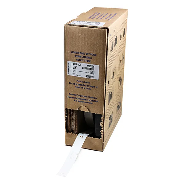 Brady BM71H-1-7643-WT Etiquetas para cables y alambres blancas 60,00 mm x 10,00 m (original)