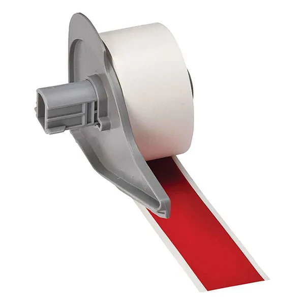 Brady M71C-2000-595-RD Etiquetas de vinilo rojas 50.80 mm x 15.24 mm (original)
