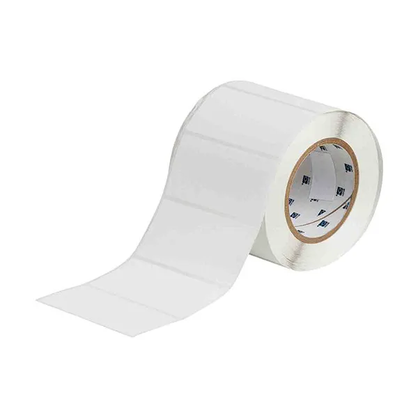 Brady THT-55-408-1 etiqueta de papel reutilizable blanco 101,60 x 50,80 mm (original)