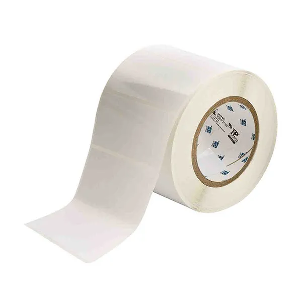 Brady THT-55-483-1 etiqueta poliéster blanco brillante 101,60 x 50,80 mm (original)