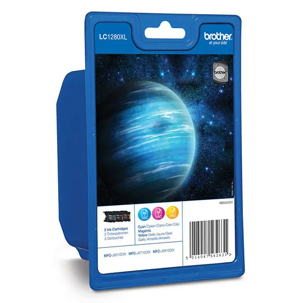 Brother LC-1280XLRBWBP multipack 3 cartuchos (original)