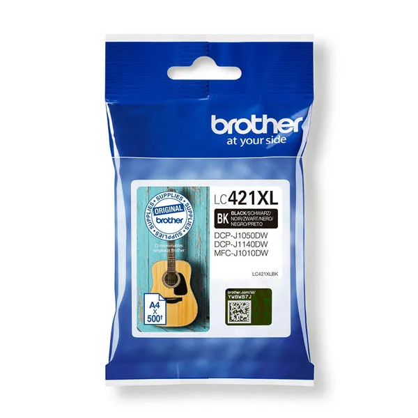 Brother LC-421XLBK Cartucho de tinta negro XL (original)