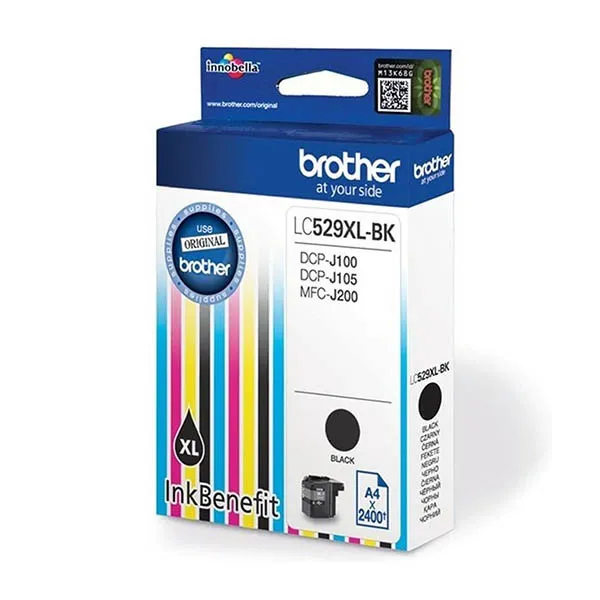 Brother LC-529XLBK cartucho de tinta negra (original)