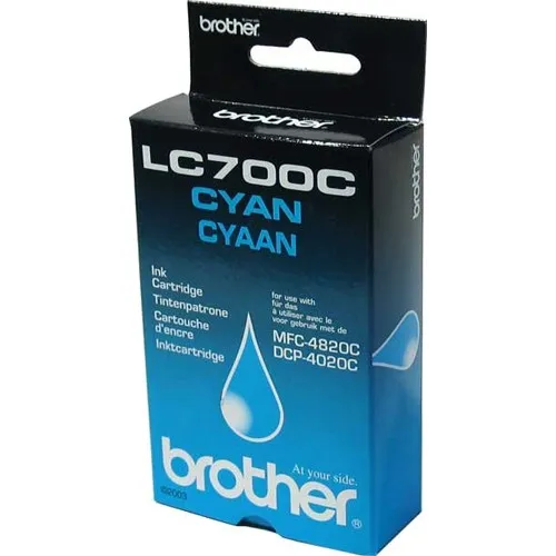 Brother LC-700C cartucho de tinta cian (original)