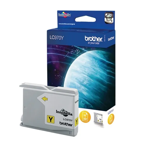 Brother LC-970Y Cartucho de tinta amarillo (original)