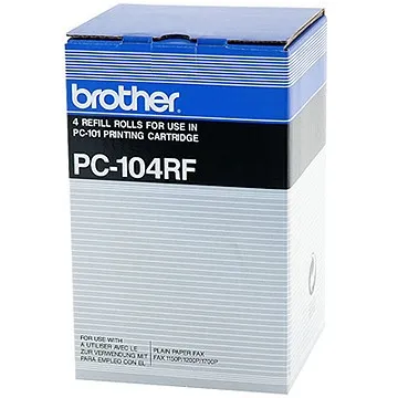Brother PC-104RF 4 Rollos entintados (original)