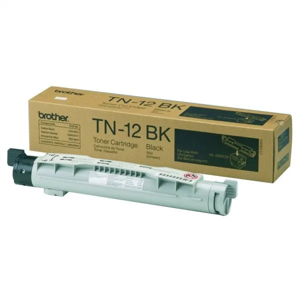 Brother TN-12BK toner negro (original)