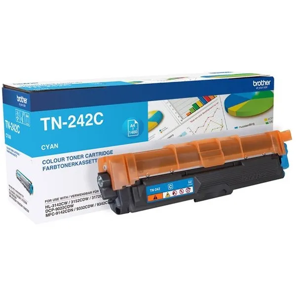 Brother TN-242C toner cian (original)
