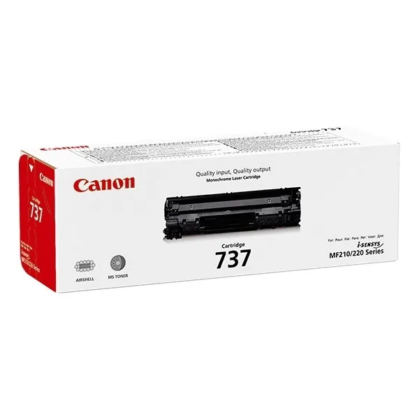 Canon 737 toner negro (original)