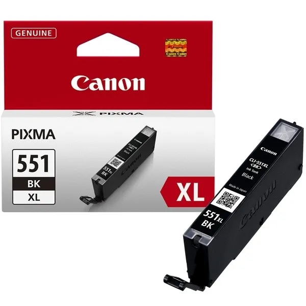 Canon CLI-551BK XL cartucho de tinta negro (original)