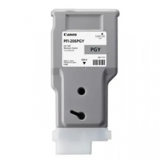 Canon PFI-206PGY cartucho de tinta gris foto XL (original)