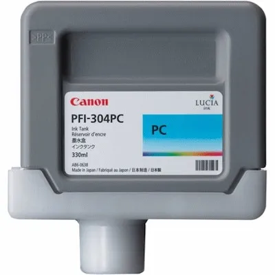 Canon PFI-304PC cartucho de tinta foto cian (original)