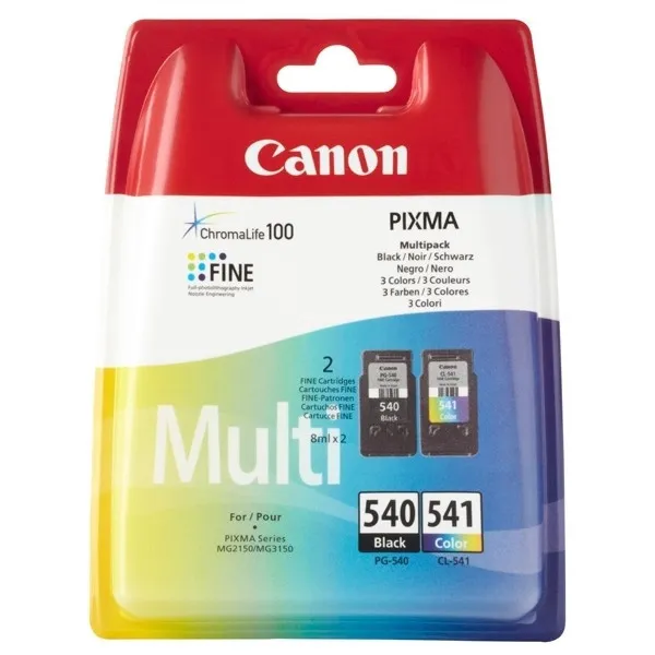 Canon PG-540 / CL-541 multipack negro y color (original)