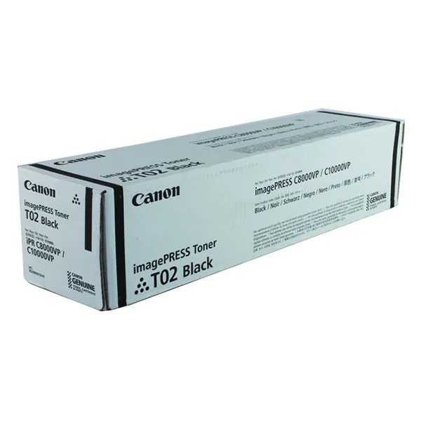 Canon T02 toner negro (original)