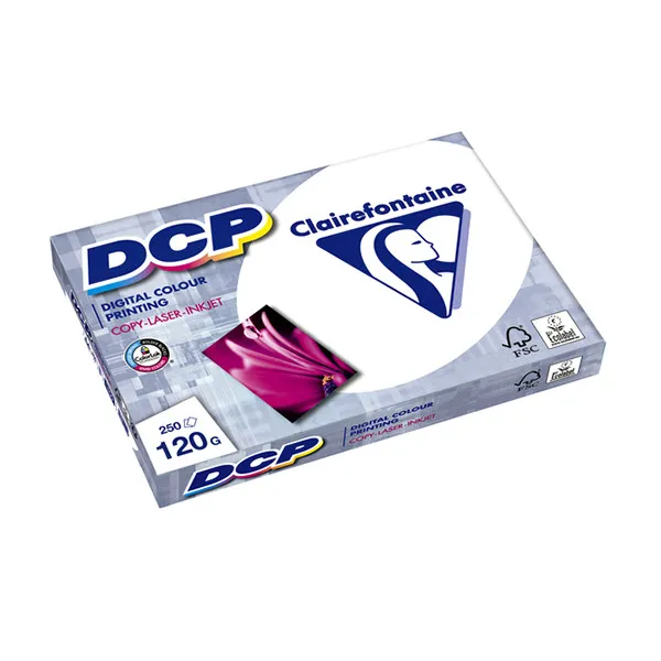 Clairefontaine DCP Papel A4 | 120 gramos (250 hojas)