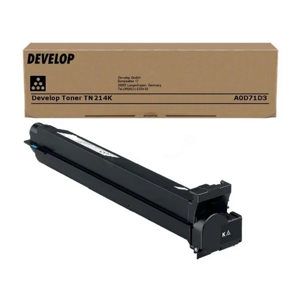 Develop TN-214K (A0D71D3) toner negro (original)