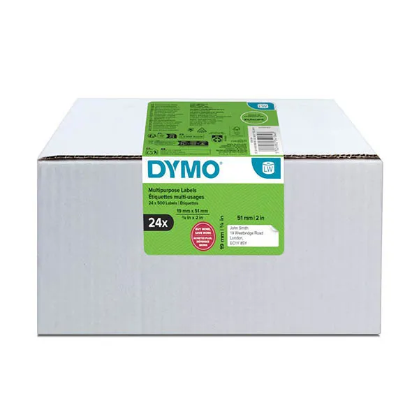 Dymo 2234184 pack 24 etiquetas multiusos removibles (original)