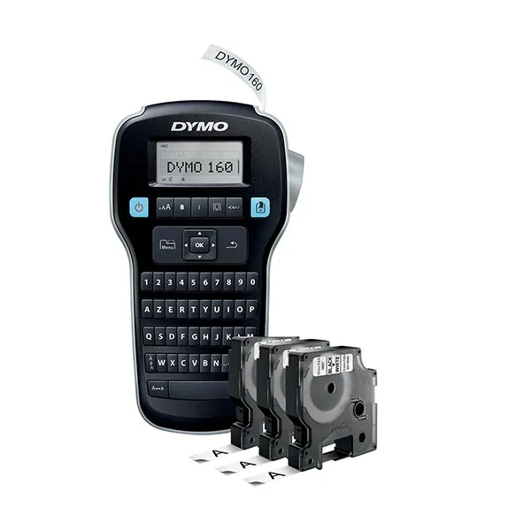 Pack ahorro: Dymo LabelManager 160 + 3 cintas (QWERTY)