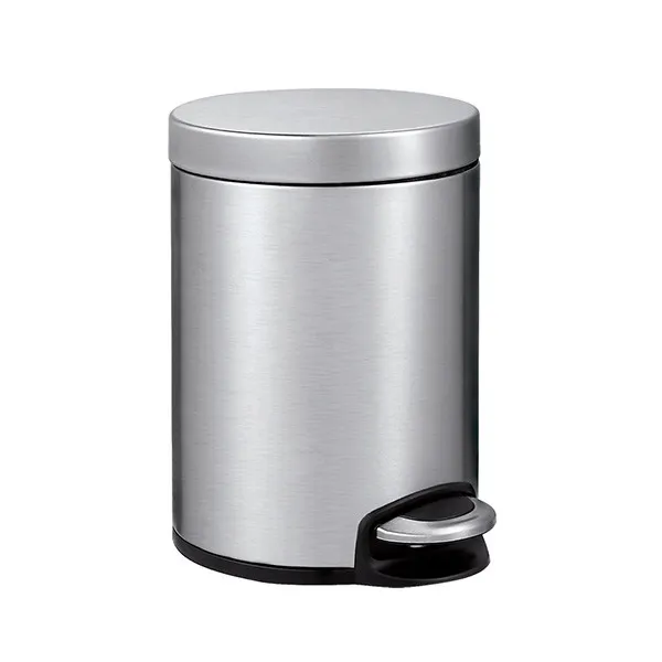 EKO Serene Cubo de basura (5 litros, acero inoxidable mate)