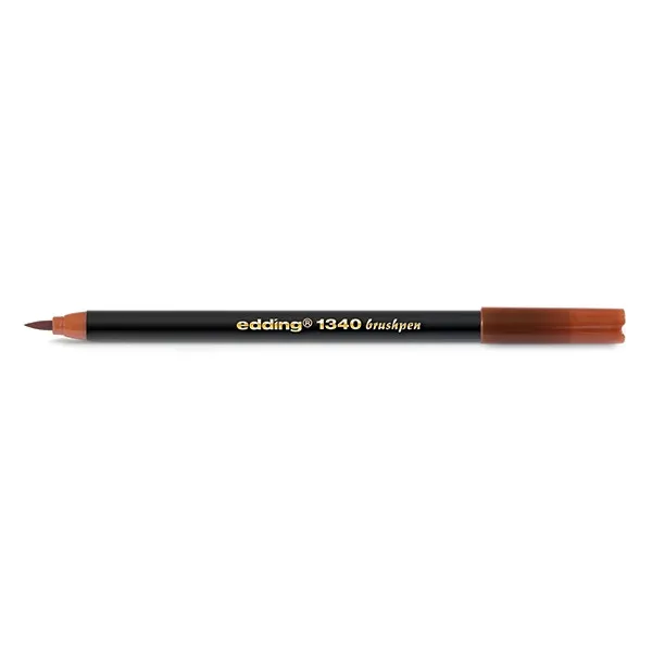 Edding 1340 Rotulador con punta de pincel marron
