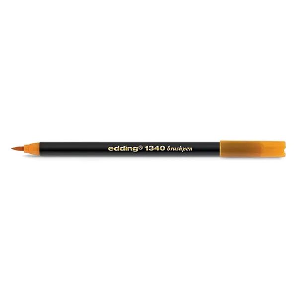 Edding 1340 Rotulador con punta de pincel naranja