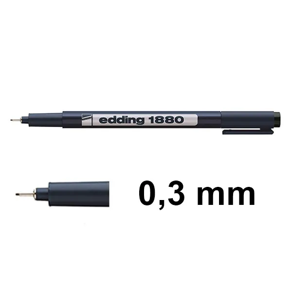 Edding 1880 Rotulador ténico (0,3 mm)