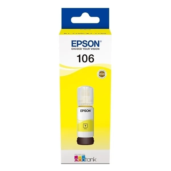Epson 106 botella de tinta amarilla (original)