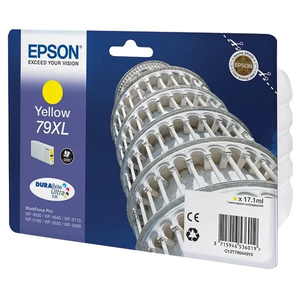 Epson 79XL (T7904) cartucho de tinta amarillo XL (original)