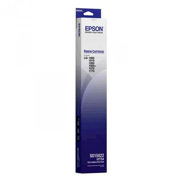 Epson S015022 (#7754) cinta entintada negra (original)