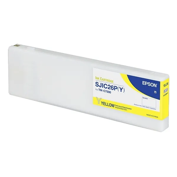 Epson SJIC26P (Y) cartucho de tinta amarillo (original)