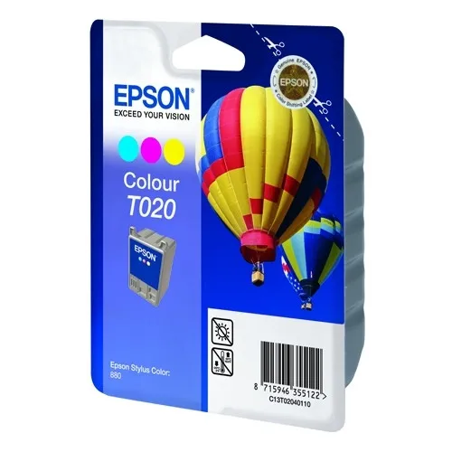 Epson T020 cartucho tricolor (original)