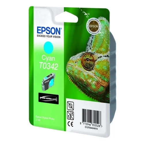 Epson T0342 cartucho de tinta cian (original)