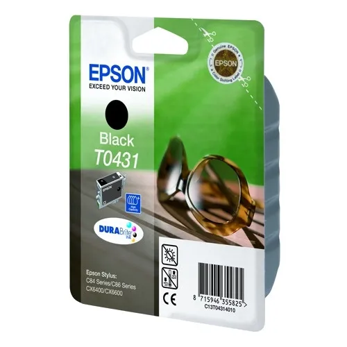 Epson T0431 cartucho de tinta negro XL (original)