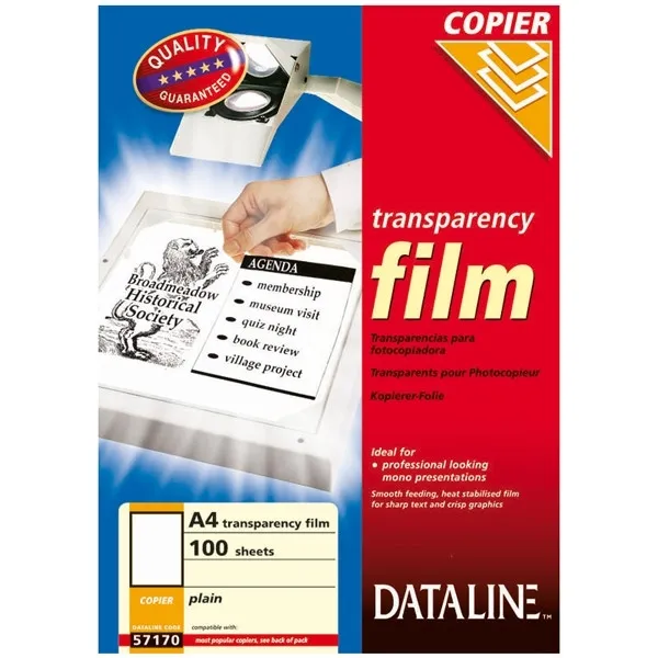 Esselte 57170 transparencias para fotocopiadoras monocromo (100 unidades)
