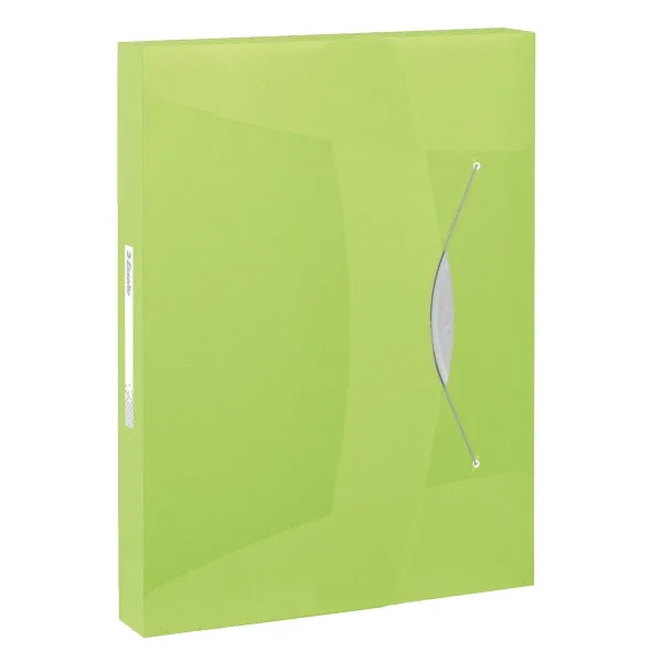 Esselte 6240 Vivida Carpeta de documentos verde transparente | 47mm | 380 hojas