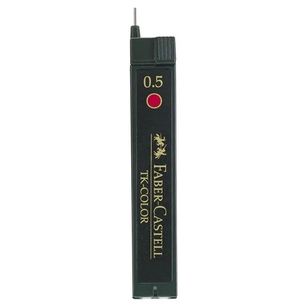 Faber-Castell Minas rojas 0,5 mm | B | 12 unidades