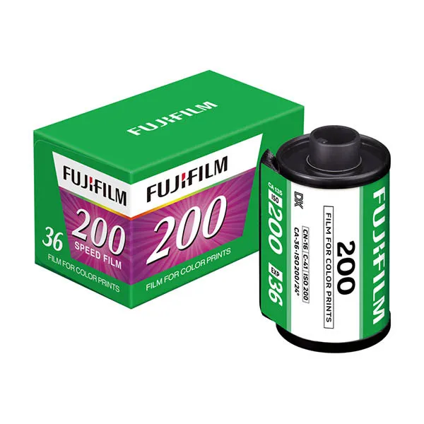 Fujifilm 200 135-36 Rollo de película fotográfica