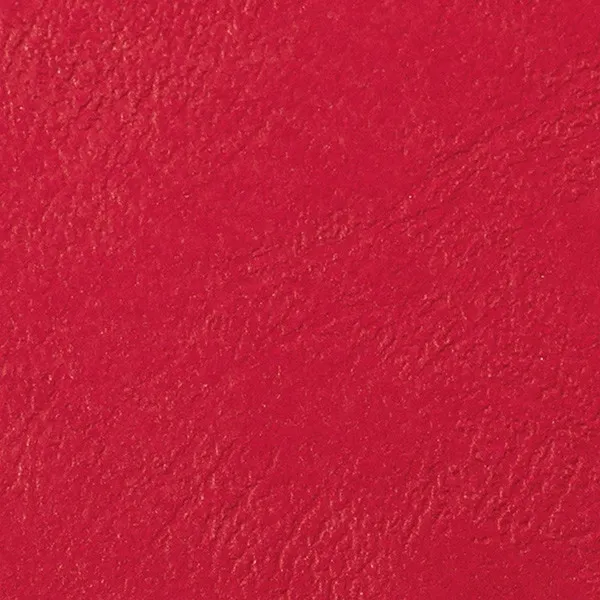 GBC CE040031 LeatherGrain Tapas de encuadernacion | 250 gr | rojo | textura de piel | 100 unidades