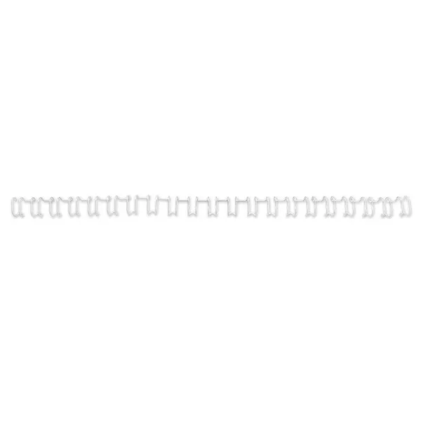 GBC IB1652 espiral metalica | 10 mm | blanco | 100 unidades