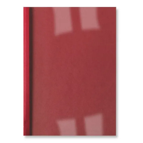 GBC IB3865 LinenWeave ThermaBind Dossiers termicos | 6 mm | rojo | 100 unidades
