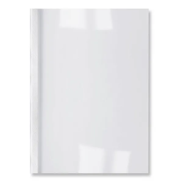 GBC IB4517 LeatherGrain ThermaBind Dossiers termicos | 4 mm | blanco | 100 unidades